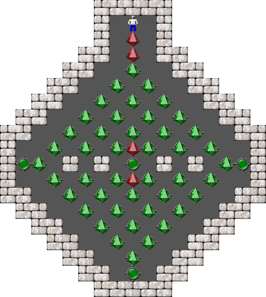 Сокобан Thinking Rabbit Arranged уровень 355